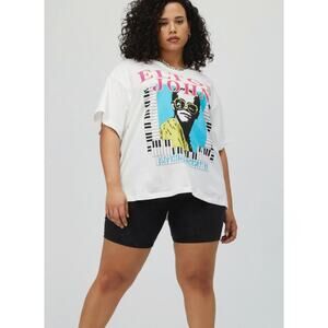 Daydreamer Elton John Live In Concert '92 Boyfriend Tee Medium